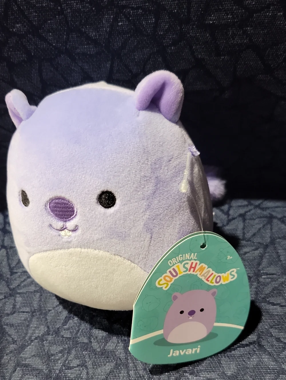 Squishmallows Javari Plush - Light Purple & White